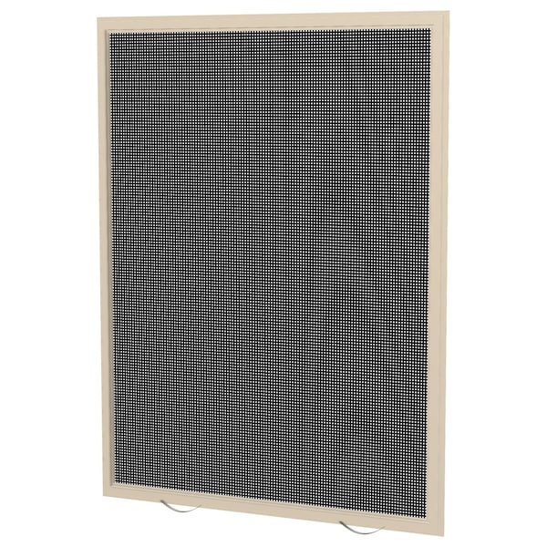 21 In W X 30 In H Awning Window Screen, CA3, UltraVue Mesh, Almond